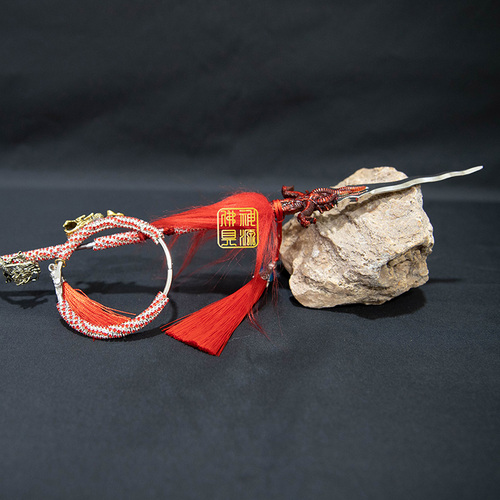 鑽版太子槍圈1尺3用示意圖