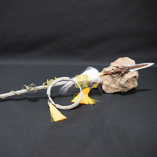 鑽版太子槍圈1尺3用示意圖