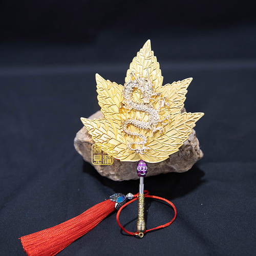 濟公扇-柳絲(尺3用)金示意圖