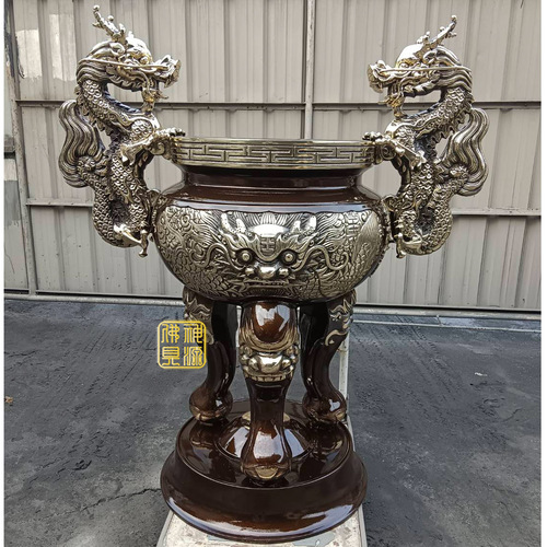 仿古天公爐-包腳，五爪龍耳尺6示意圖