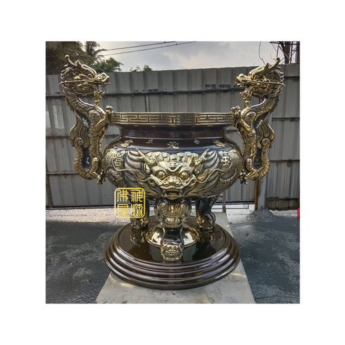 仿古五爪天公爐-三層底3尺示意圖