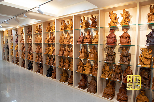 神像展場介紹示意圖