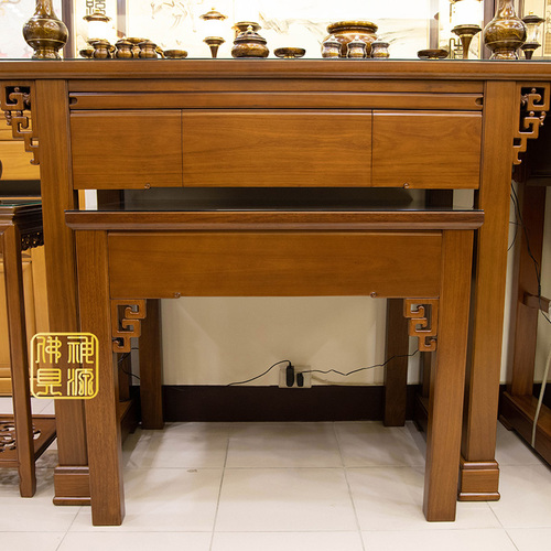 5尺1神桌,招財三代示意圖