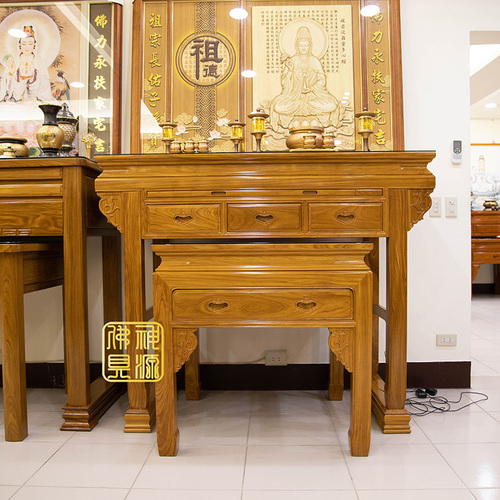 H01H明式非柚神桌5.1尺示意圖