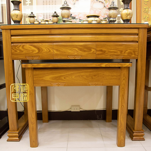 5尺1神桌,日式高腳下座示意圖