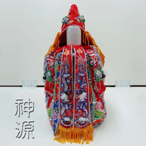 手工4條蔥神衣 1尺4 + 奉帽示意圖