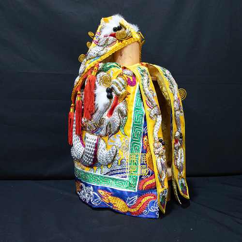 手工3條蔥黃神衣1尺2+奉帽示意圖