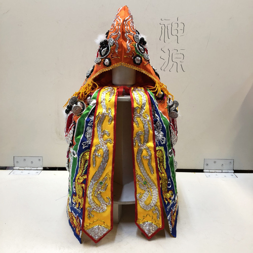 精緻4條蔥神衣 1尺2 + 奉帽示意圖