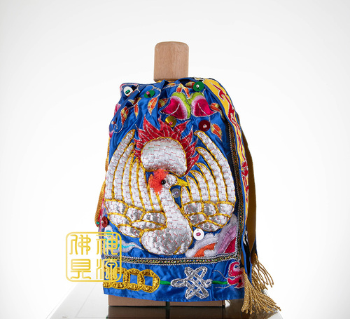 手工銀綿土地公衣示意圖