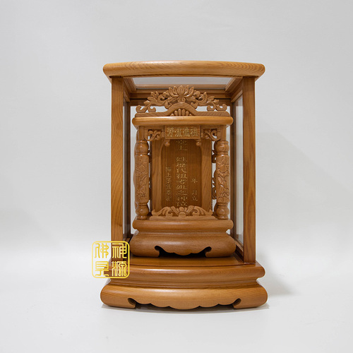 台灣手工檜木祖龕9寸本 RX示意圖