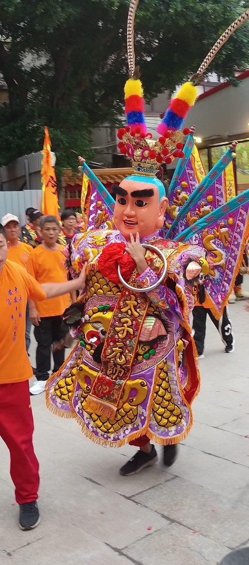 特太子童甲(金蔥).紫示意圖