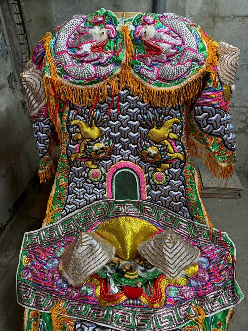 手工人字甲-4尺半竹架用示意圖