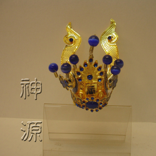 金古體太子束冠藍珠8寸8用示意圖