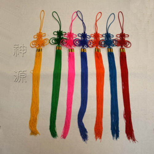 2朵中國結<1條>總長約75公分示意圖