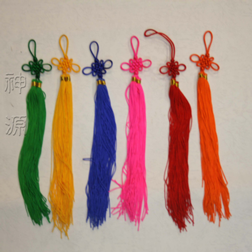 小ㄧ朵中國結<1條>總長約27公分示意圖