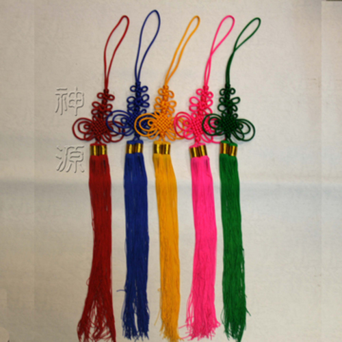 3朵中國結<1條>總長約85公分示意圖