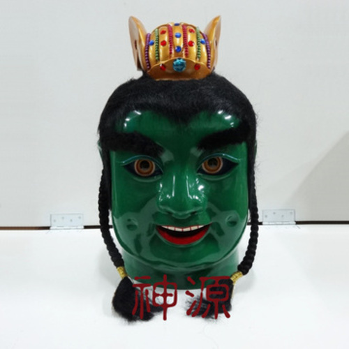 太子童頭.有髮.綠<br>波麗頭示意圖