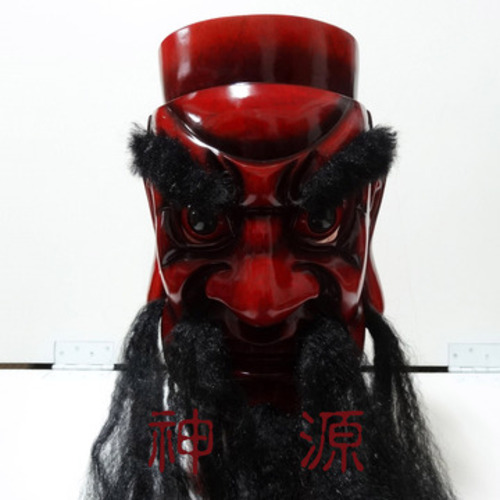 733A頭惡臉.神將頭示意圖