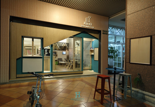 JOHO咖啡店示意圖