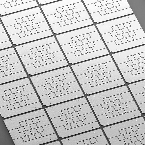 LED封裝用陶瓷散熱基板示意圖