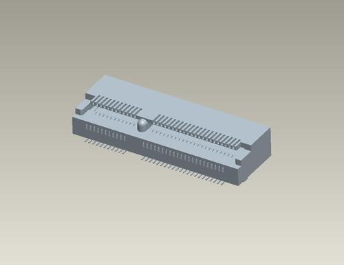 M2G4E-400(GEN 4 Series/ E KEY/ Height 4.0mm)示意圖