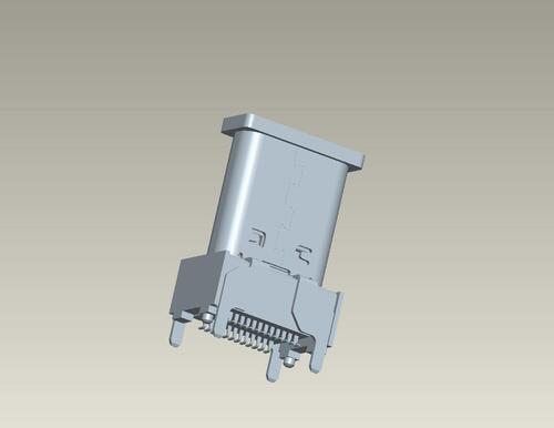MCCFT-V2B1-24 PIN Vertical(W/4DIP),14.0H示意圖