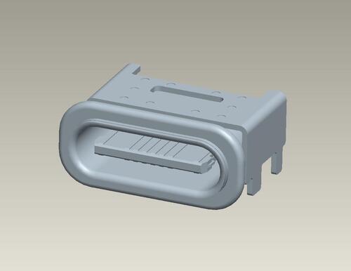 MCCFT-W1Z1(16pin /Right Angle/Waterproof)示意圖