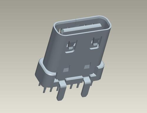 MCCFT-YV1D1(Vertical/ DIP16 with 4DIP/ Stacking Height 10.00mm)示意圖