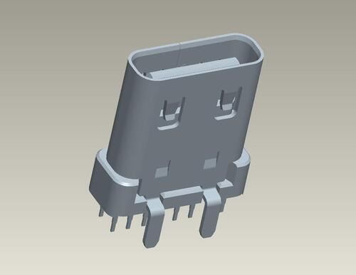MCCFT-YV1D2(Vertical/ DIP 16pin with 4DIP/ Stacking Height 10.50mm)示意圖