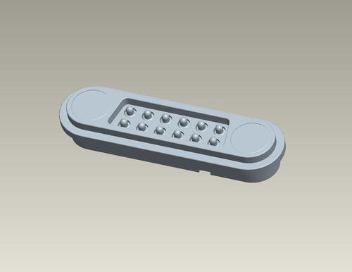 PM1214M(Dual row 2x6Pin/ Pitch2.30mm4.70mm Height/Vertical)示意圖