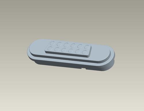 PM1215F(Dual row 2x6Pin/ Pitch2.30mm5.72mm Height/Vertical)示意圖