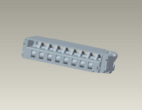 TFES-TC1TFES-E01(簡易式短身-8+1P/3.0H)示意圖