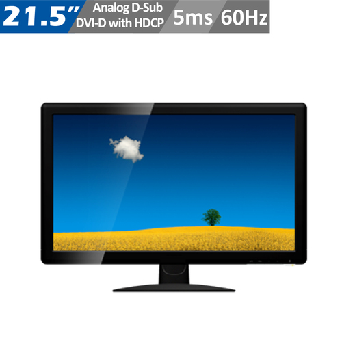 21.5” Wide Screen Monitor示意圖