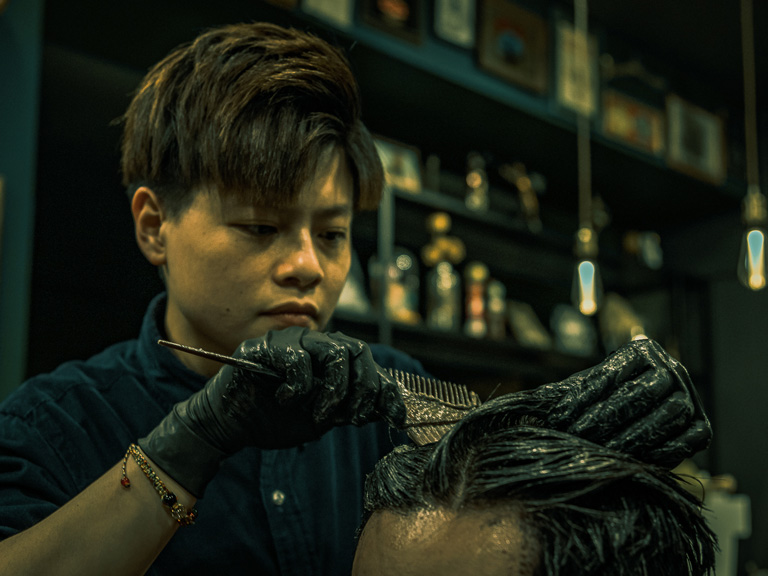 服務項目 - 男仕理髮 | 台北barbershop | 台北男仕理髮-染髮