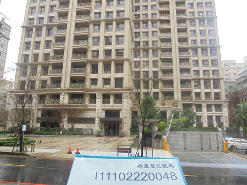 名軒天麗社區示意圖