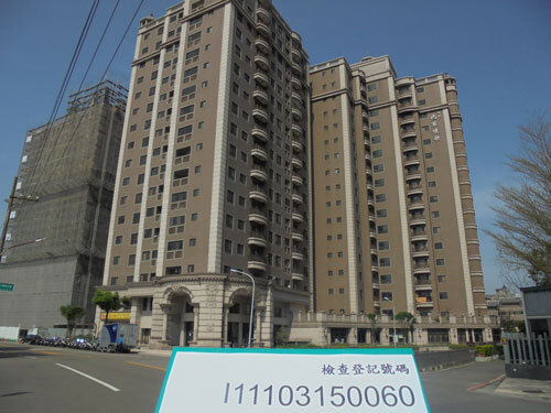 巴黎情歌社區示意圖