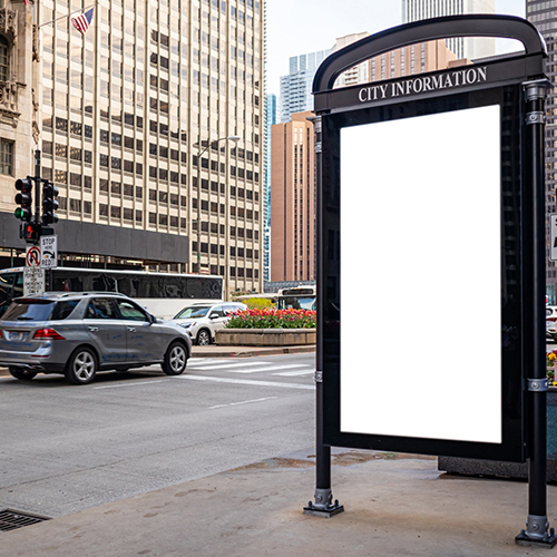 公衆情報ディスプレイ示意圖