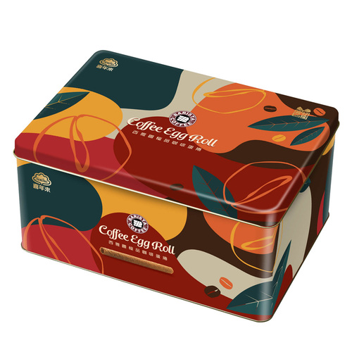 喜年來×西雅圖咖啡蛋捲禮盒 288g</br>（2支×8包入）【7-11熱賣中】示意圖
