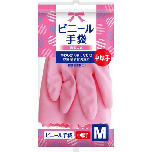 matsukiyo 家務專用手套 普通型 (粉紅) M示意圖