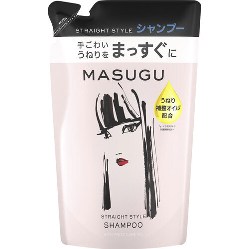 MASUGU 順直洗髮露 補充裝示意圖