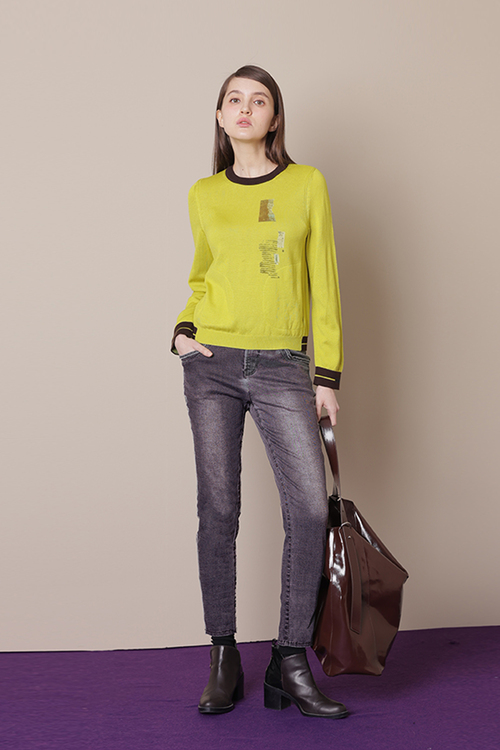 寫意年華純羊毛上衣示意圖