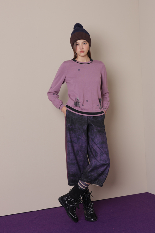 城市印記純羊毛上衣示意圖