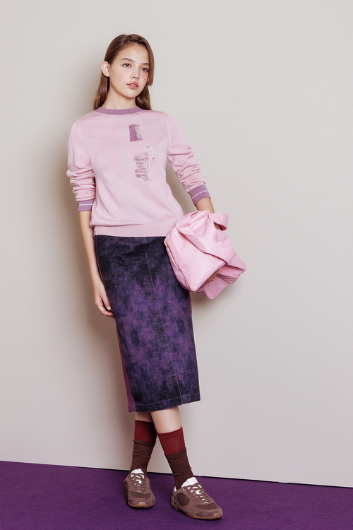 紫霧層韻多工藝裙示意圖