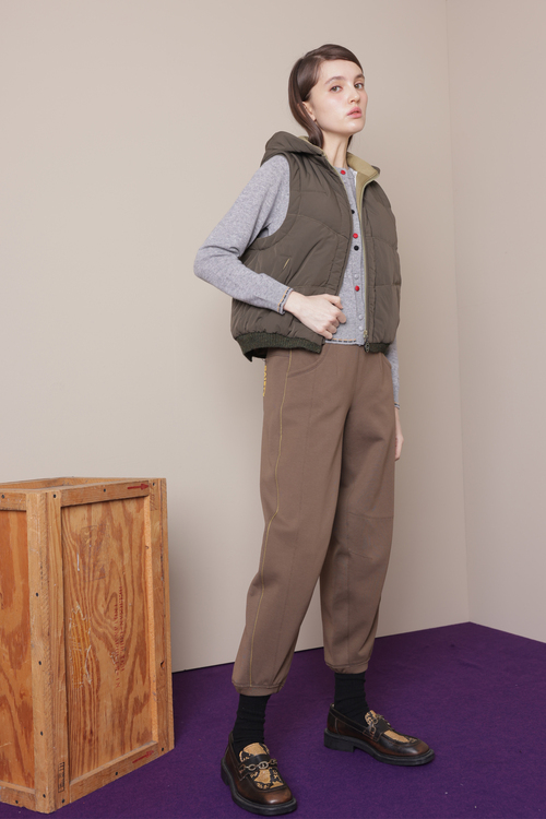 經典羊毛針織外套示意圖