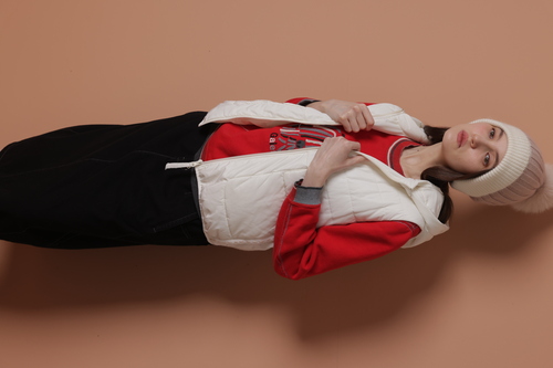 都市探索鋪棉背心示意圖