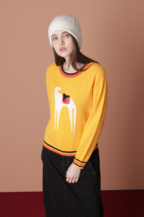 星駝漫步純羊毛上衣示意圖