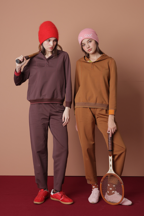 異想印花刷毛衛衣示意圖