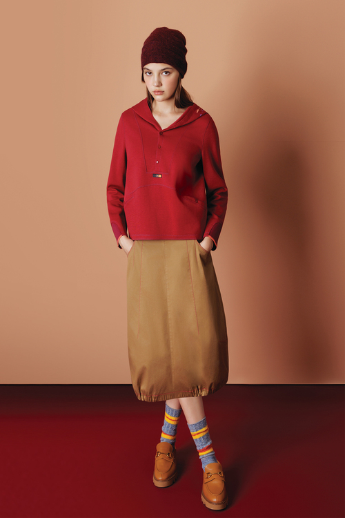 高密度精梳棉造型裙示意圖