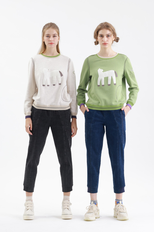 柔軟親膚內刷毛衛衣示意圖