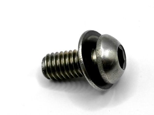 ISO7380 Hexagon Socket Button Head Screws With Flat Washer示意圖
